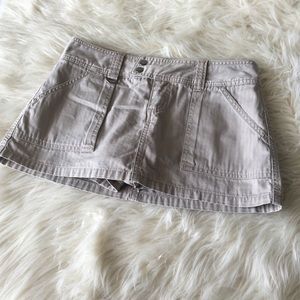 Aeropostale khaki skirt/shorts
